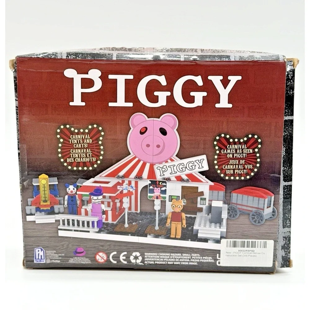 Phat Mojo Piggy Carnival‎ Buildable Roblox Set 356 PCS w/ Figures & DLC Code